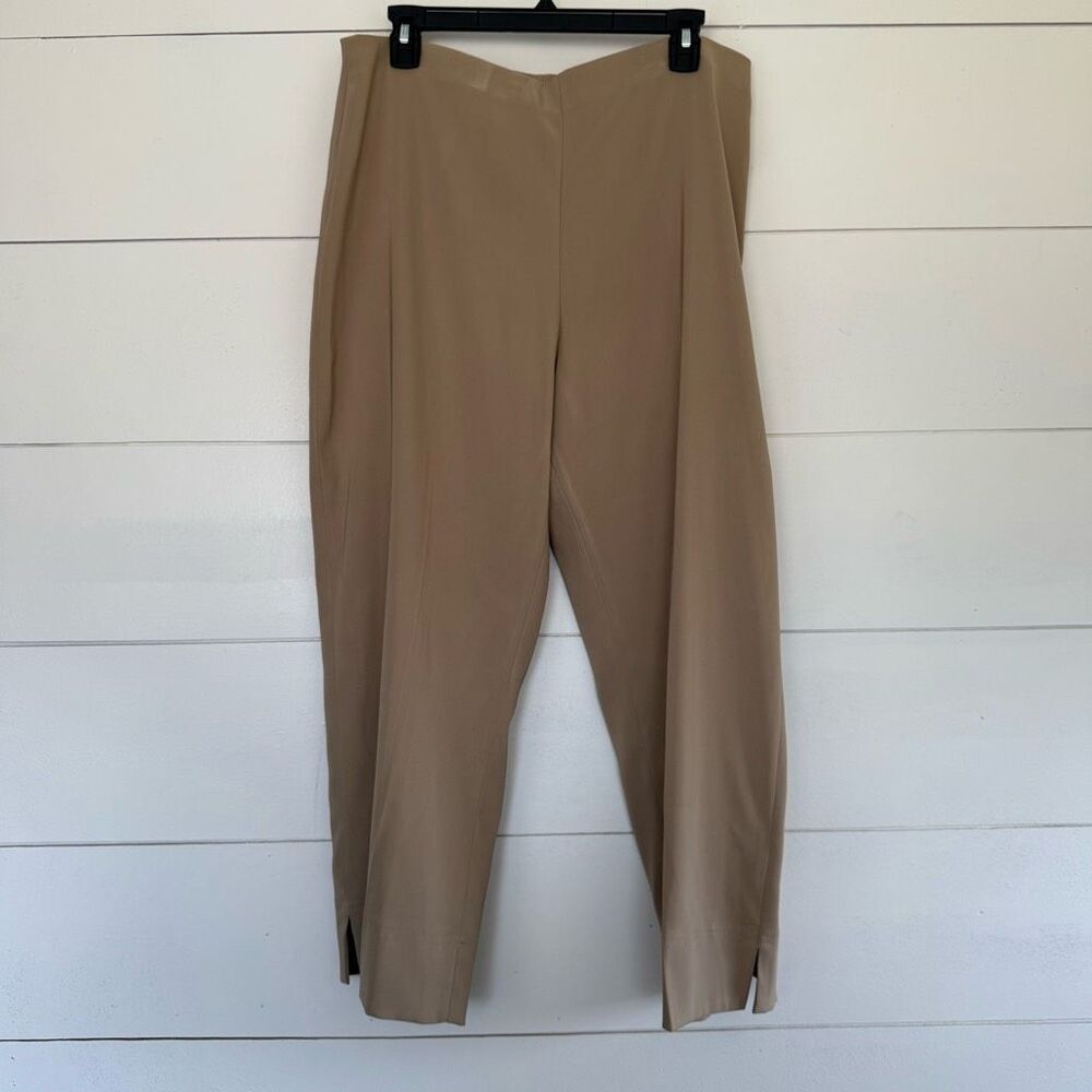 Lauren Vidal Women’s XL Tan Career Pants